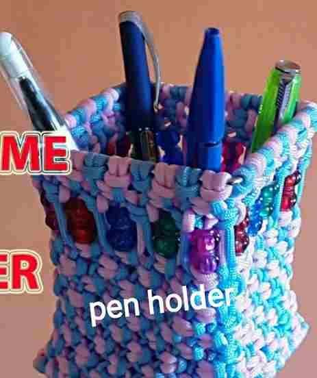 Macrame Pen holder